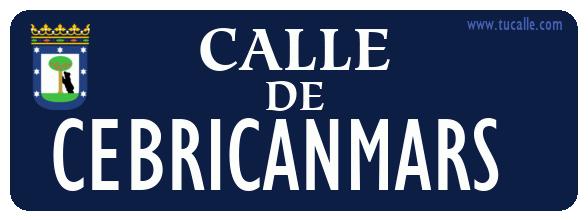 cartel_de_calle-de-Cebricanmars _en_madrid_antiguo